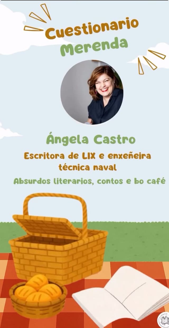 Miniatura do reel con Ángela Castro