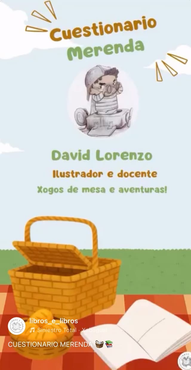 Miniatura do reel con David Lorenzo