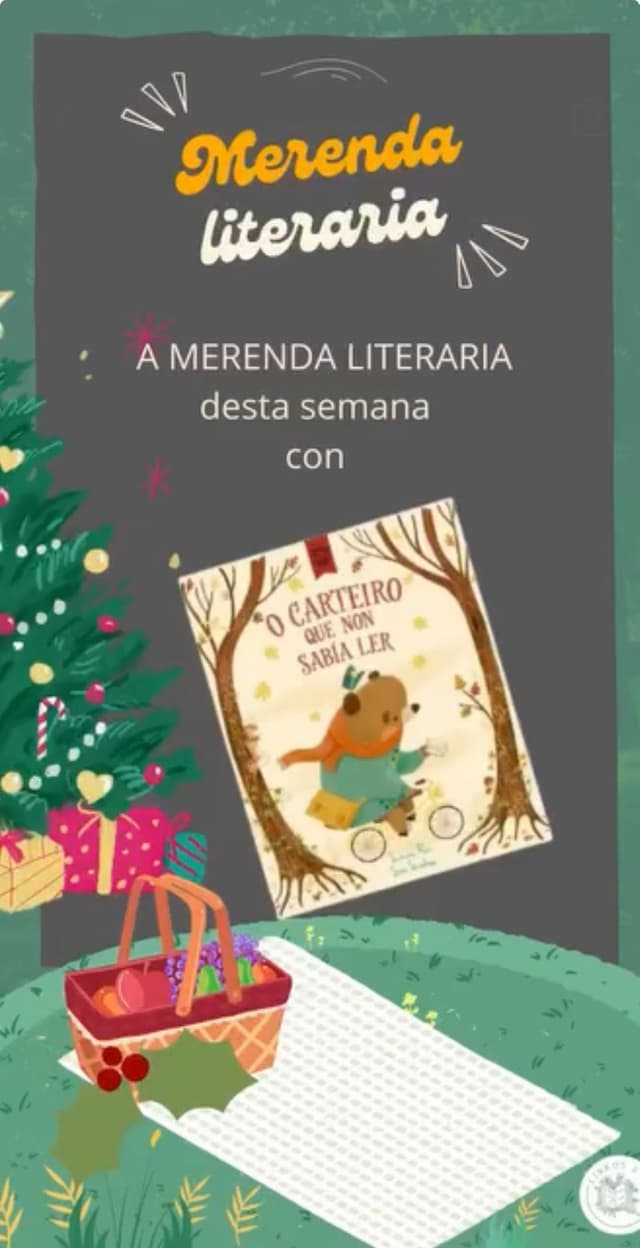 Merenda sobre O carteiro que non sabía ler