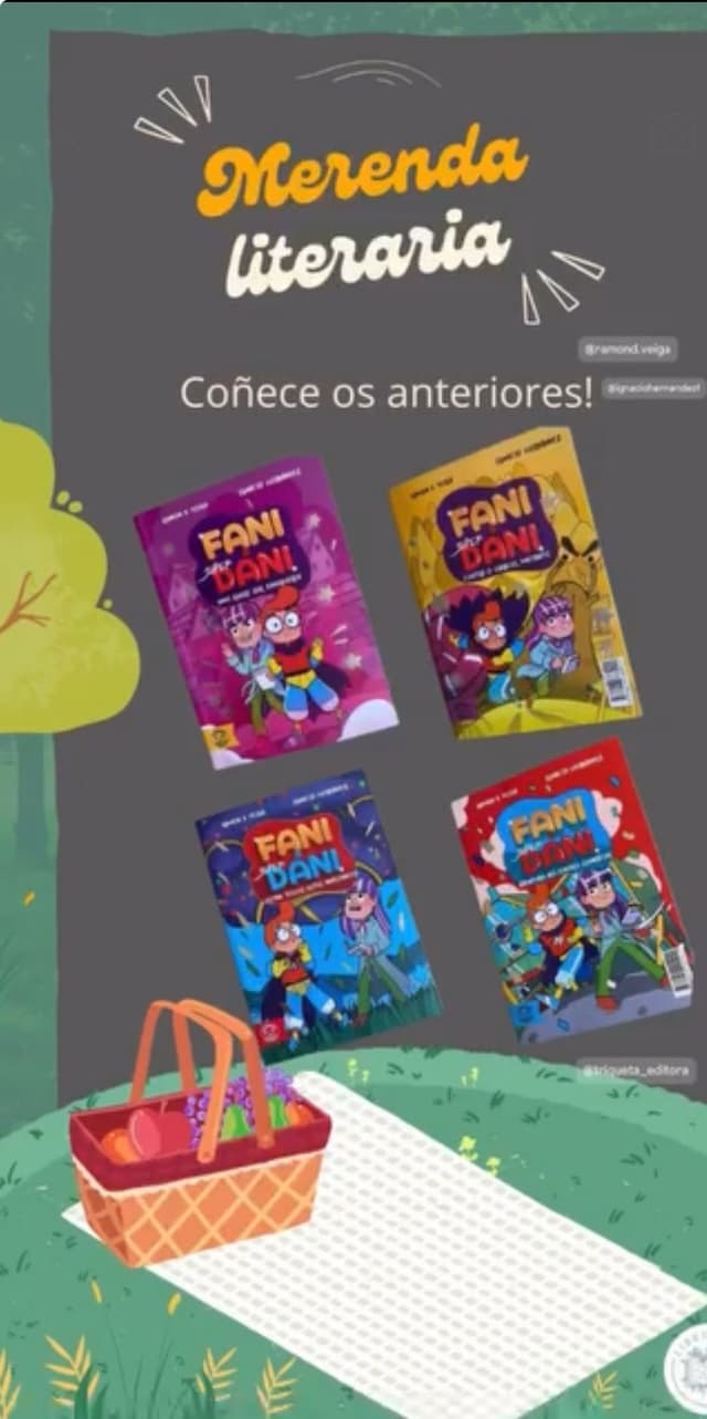 Merenda sobre Fani e Superdani