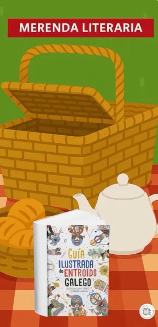 Merenda sobre Guía ilustrada do entroido galego